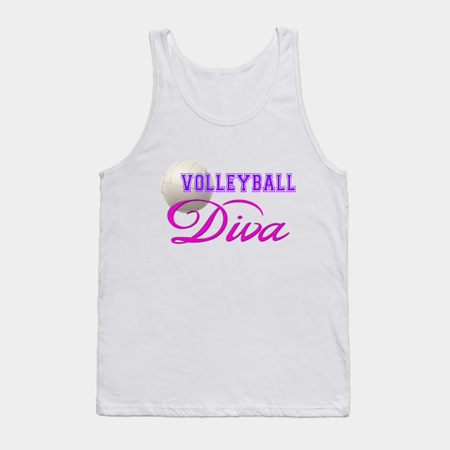 Volleyball Diva Tank Top by Naves